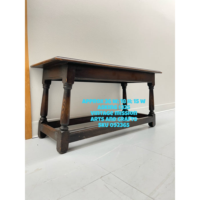 Vintage Mission Arts and Crafts Table