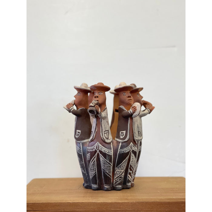 Vintage Peruvian clay Whistle