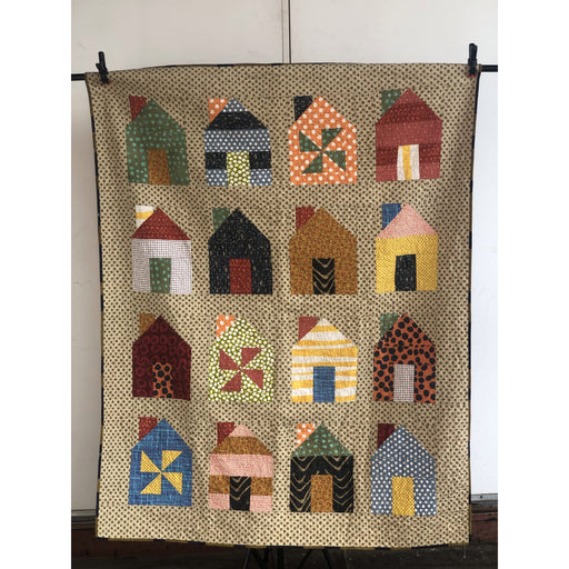 Vintage Quilt - Houses