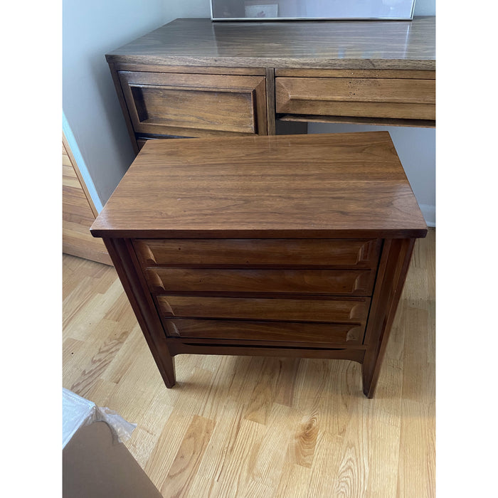 Vintage Solid Wood Mid Century Modern End table (By Appt Only)
