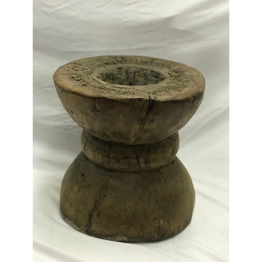 Vintage Solid Wood Rice Grinder