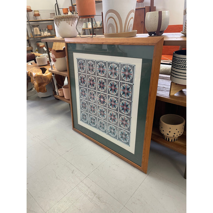 Vintage Style Framed Print