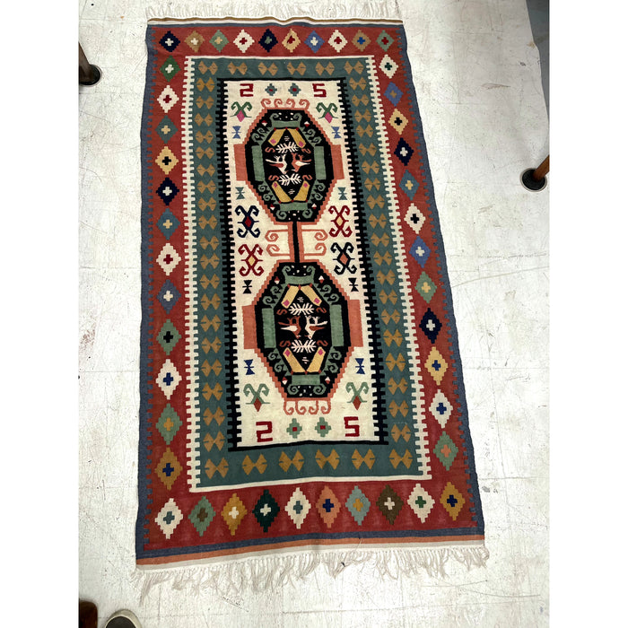 Vintage Style Rug Tapestry Textile ( Available by online purchase purchase only )
