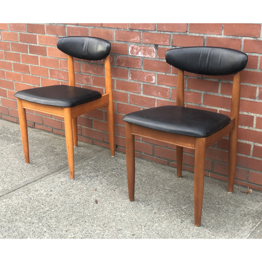 Vintage UK Imported Mid Century Modern Chair Set w/ Contrast Color way(Available by online purchase only)