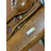 Vintage Wood Carved Utensils with Tray