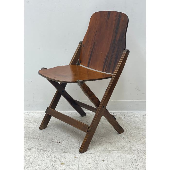 Vintage Wooden Folding Chair