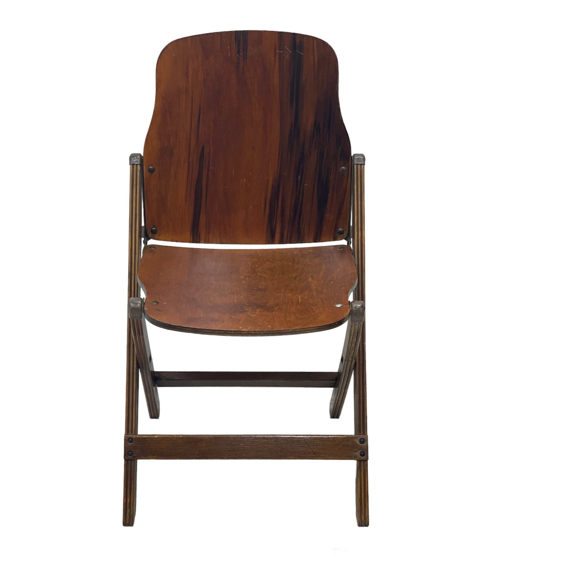 Vintage Wooden Folding Chair — Big Whale Consignment