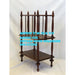 Vintage Wooden Magazine Rack Organizer