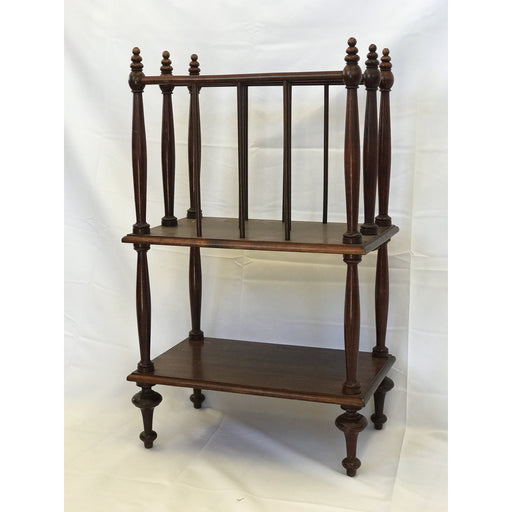 Vintage Wooden Magazine Rack Organizer