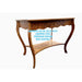 Vintage Wooden Side Table with Ornamental Carved Detail (Available for Online Purchase Only)