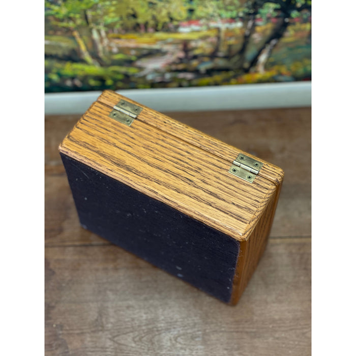 Vintage wooden Trinket Box