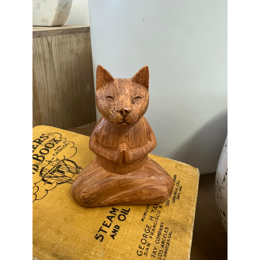 Yoga Cat Art Deco