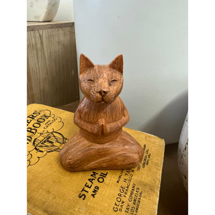 Yoga Cat Art Deco