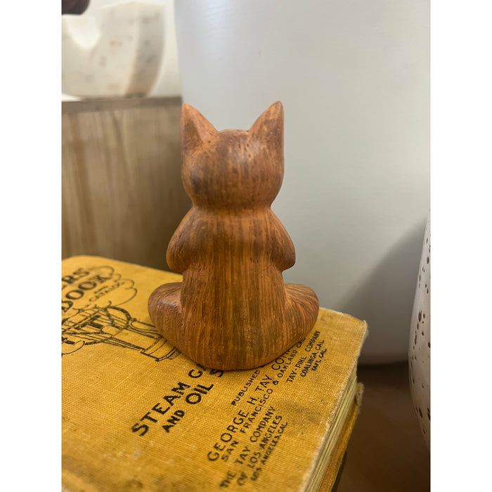Yoga Cat Art Deco