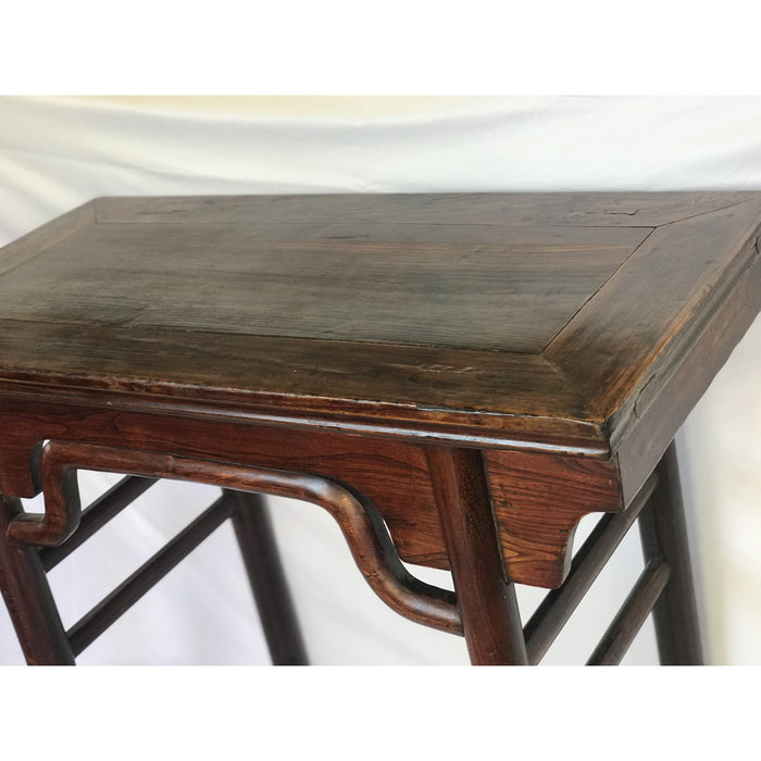 20th Century Antique Elmwood Side Table (Available for Online Purchase Only)