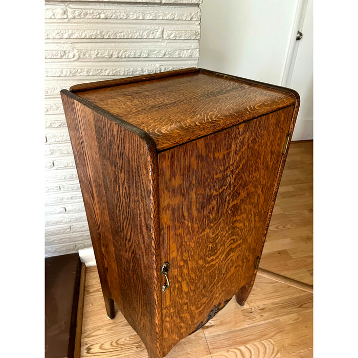 Vintage Tiger Oak Sheet Music Cabinet Stand (Available by Online Purchase Only)