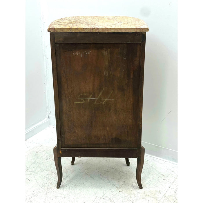 Antique Early 20th Century Edwardian Cabinet with Marble Top