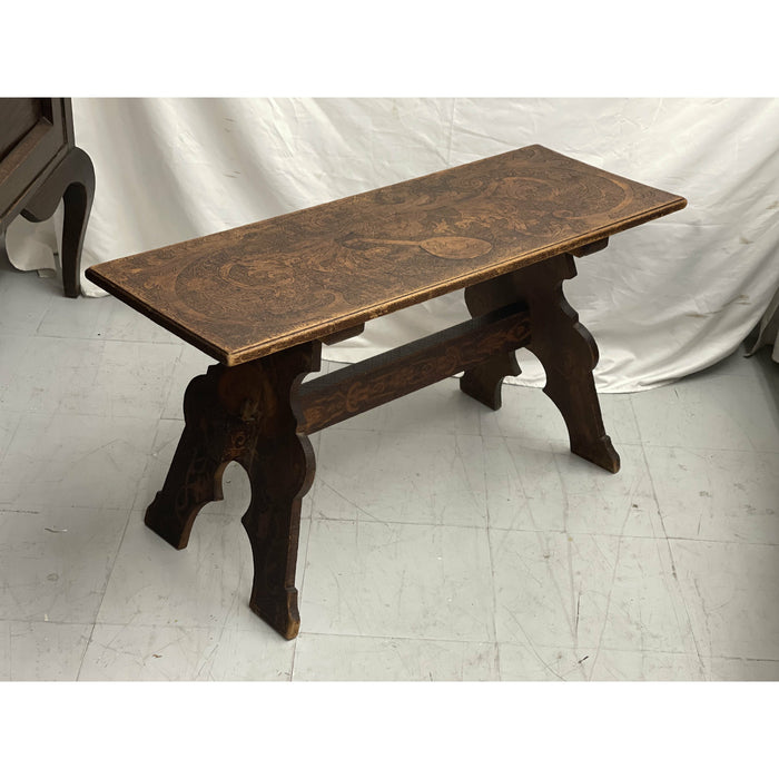 Antique Solid Wood Bench Table Stand UK Import
