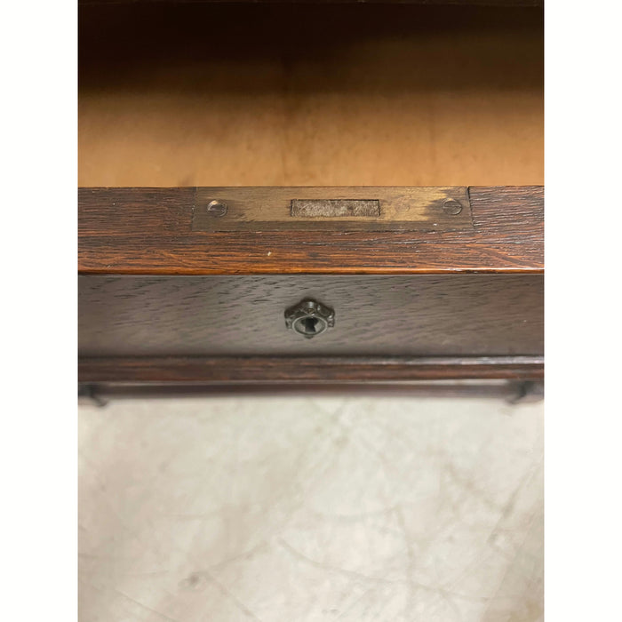 Vintage Jacobean Style Dressers Cabinet Storage Secretary Desk