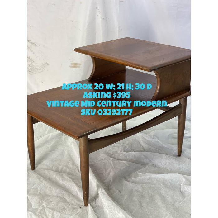 Vintage Mid Century Modern Side Table