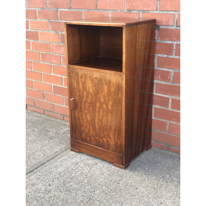 Retro UK Import Table Stand w/ Storage Cabinet