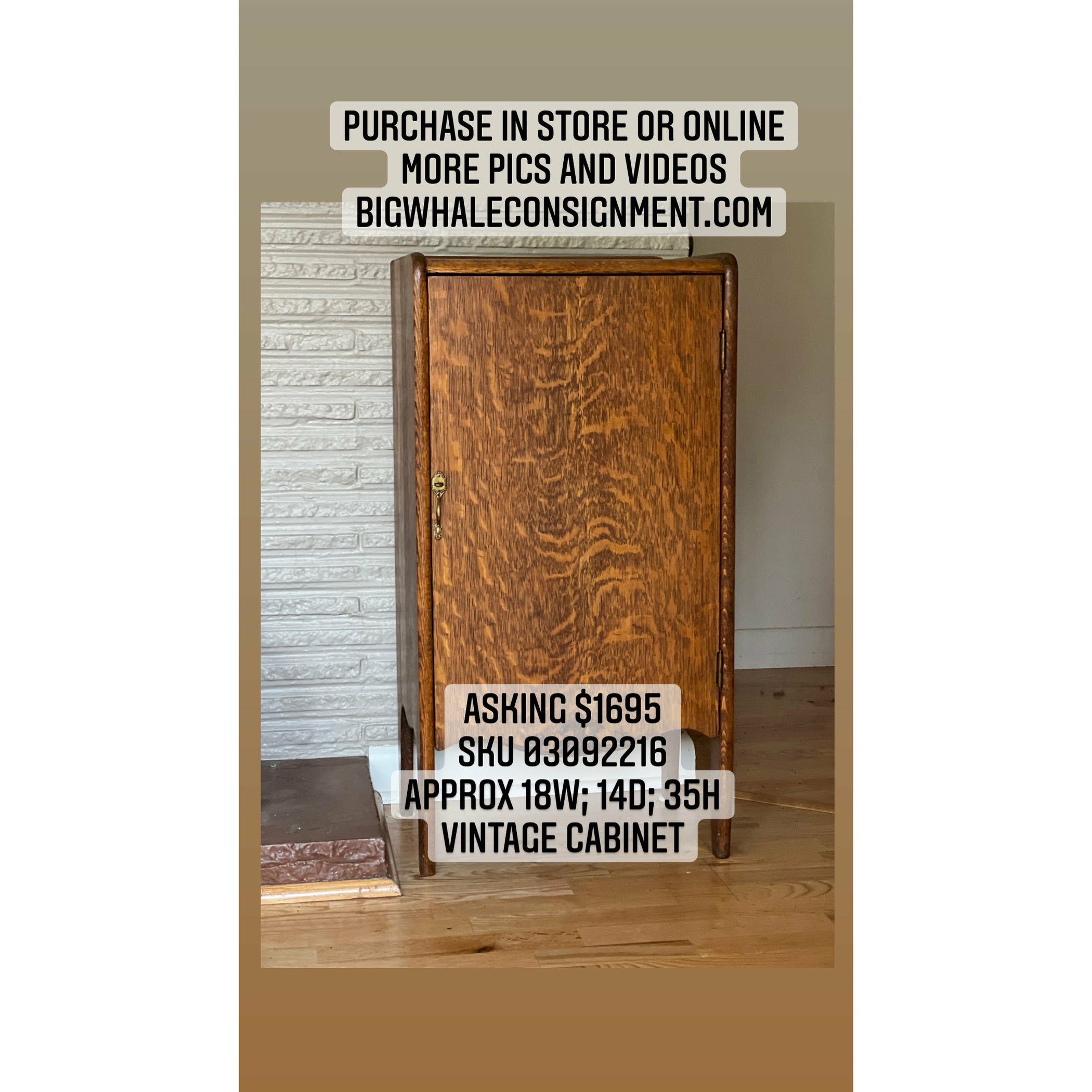 Vintage Tiger Oak Sheet Music Stand (Available by Online