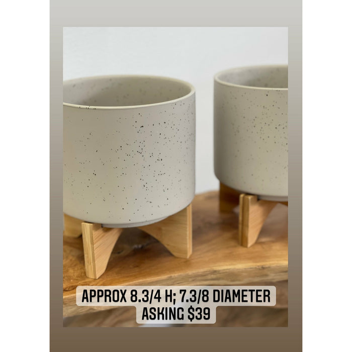 Modern Ceramic Planter (Price for Each)