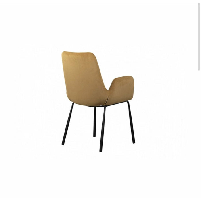 Brand New Velvet And Metal Frame Dining Chair 6 Available