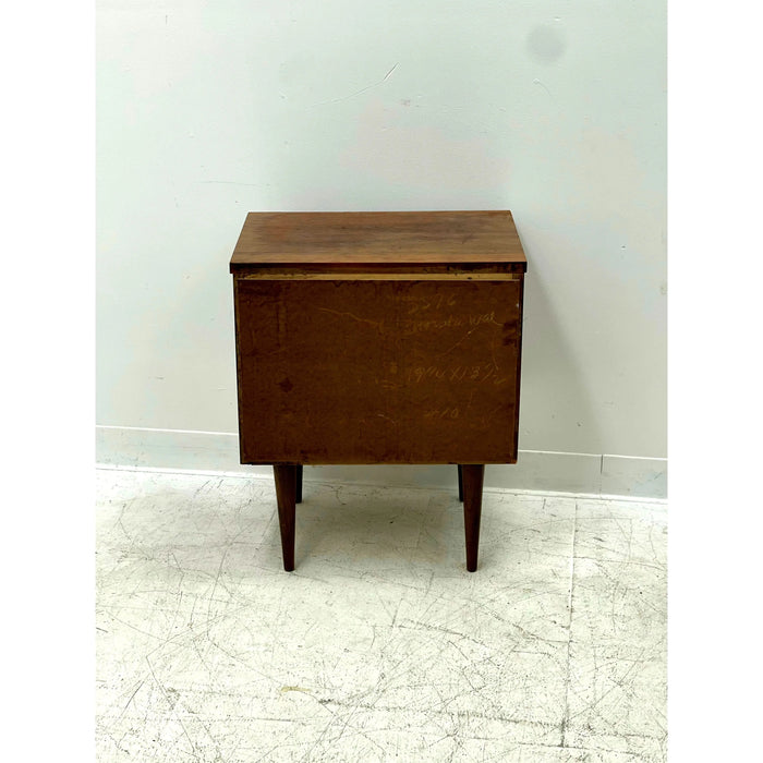 Vintage Mid Century Modern End Table Dovetail Drawer End table Stand
