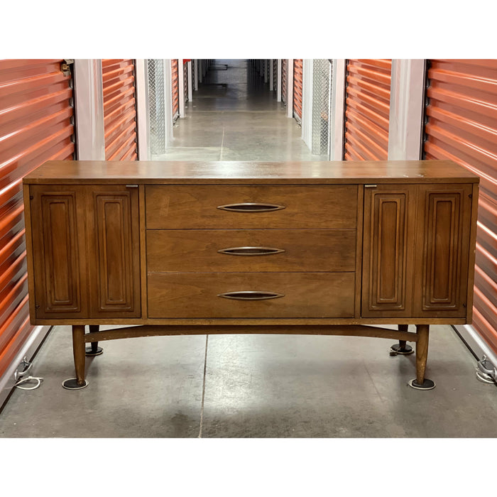Vintage Mid Century Modern Credenza Cabinet Storage (Online Purchase Only)