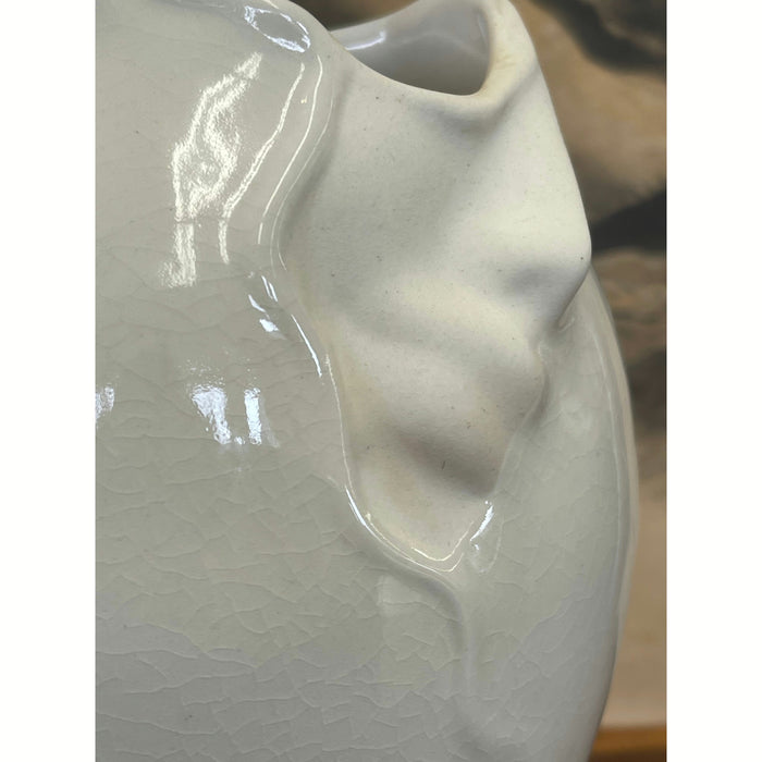 Hand Sculpted Biomorphic Vase