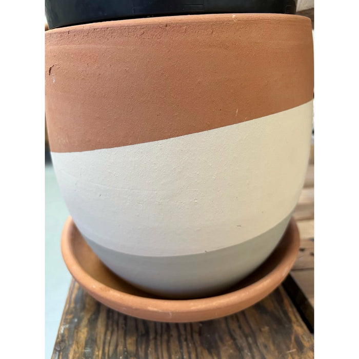 New Planter Pot With Tray